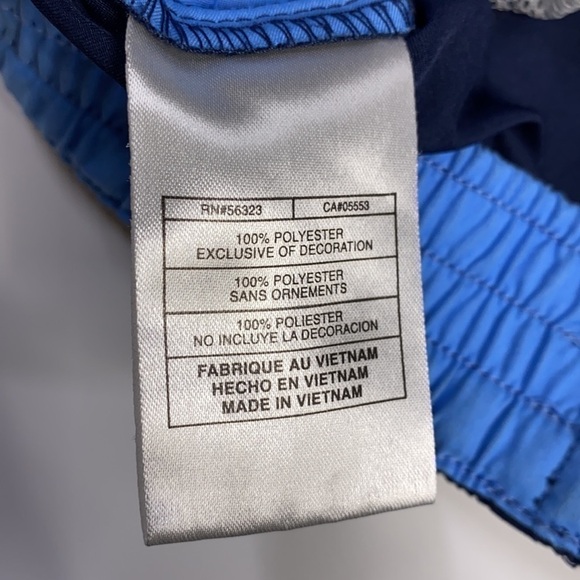 Nike Blue Vintage Swim Trunks Unlined - Picture 6 of 11